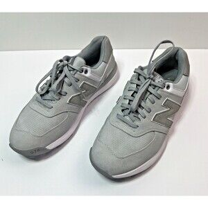 New Balance 574 Golf MG574LG Light Gray White Sneakers Shoes Men Size 8.5